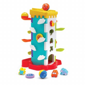 Drop n' Roll Activity Tower