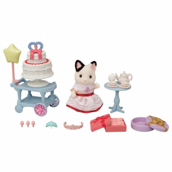 Party Time Play Set Tuxedo Cat