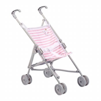 Doll Stroller Pink Elephant