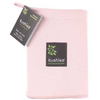 Organic Crib Sheet Pink