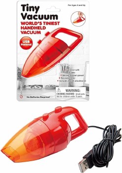 World's Tiniest Vacuum