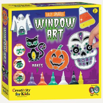 Halloween Easy Sparkle Window