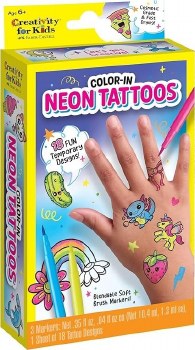 Color In Neon Tattoos