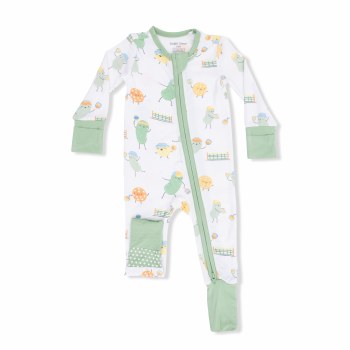 Zipper Romper Pickleball 3-6m