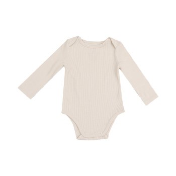 Waffle Bodysuit Oatmeal 18-24m