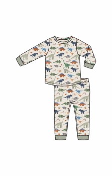PJ Set Washy Dinos 12-18m