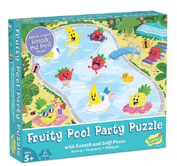 Scratch and Sniff Puzzle: Fruity Pool Party