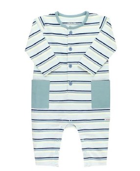 Antique Blue Romper 12-18m