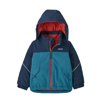 Snow Pile Jacket Wavy Blue 2T