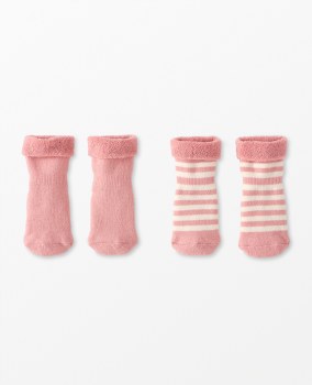 Baby Socks Blush Pink 0-6m