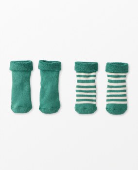 Baby Socks Soft Sage 12-24m