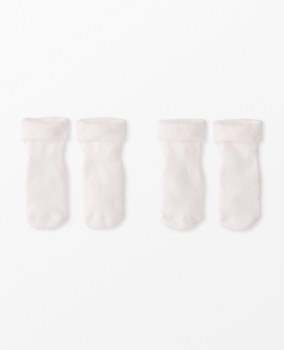 Baby Socks White 0-6m