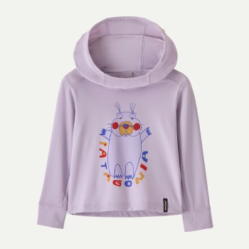 Baby Cap Hoody Purple 2T