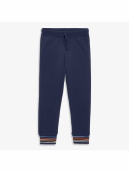 Stripe Trim Jogger Navy 3T