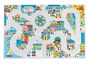 City Roads Play Mat