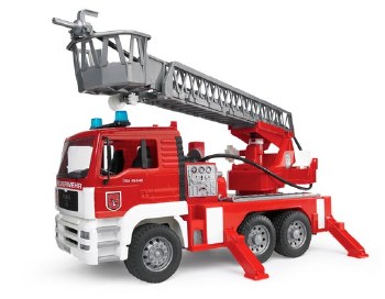 Fire Engine with Ladder Water