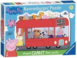 London Bus Peppa Pig 24pc Puzzle