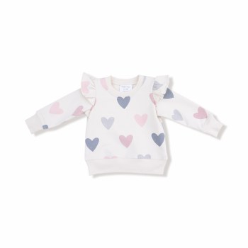 Hearts Sweatshirt 3T