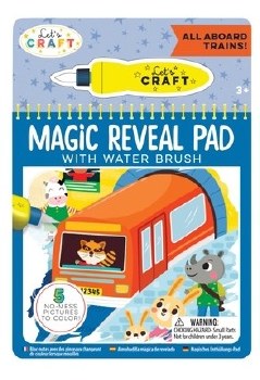 Magic Reveal Pad All Abord Trains
