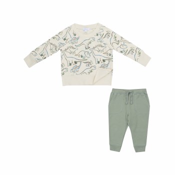 Sweatshirt Set Dinos 5T