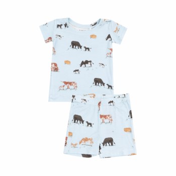 Short Lounge Wear Cow 12-18m