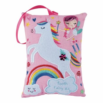 Tooth Fairy Cushion Rainbow Fairy