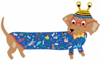 Pets 20pc &quot;Sausage Dog&quot; Shaped Jigsaw