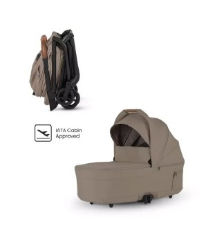 Nia Folding Bassinet Champagne
