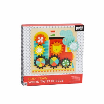 Busy Trains Wooden Twist Puzzl