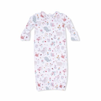 Kimono Gown Pink Farm