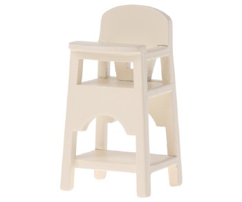 High Chair Off White