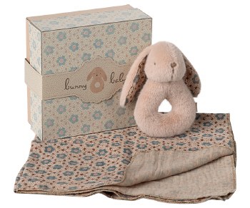 Rabbit Rattle Set Powder