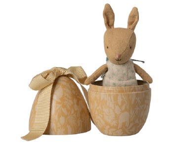 Easter Egg Rabbit Cream Yellow