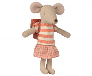 Tricycle Mouse Big Sister Coral