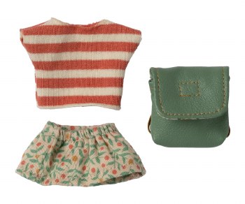 Clothes and Bag Big Sister Green
