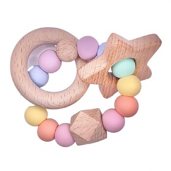Star Teether Pastel