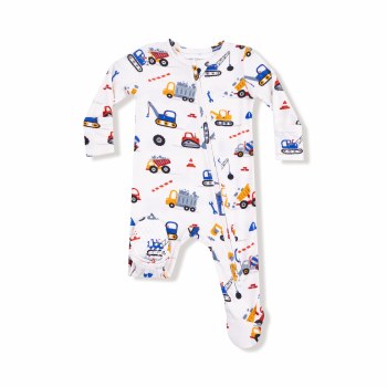 Zipper Footie Construction NB