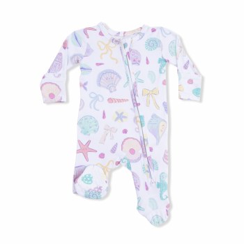 Zipper Footie Beach Days 0-3m