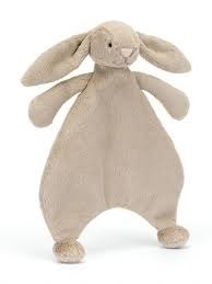 Bashful Beige Bunny Comforter