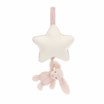 Bashful Blush Bunny Musical Pull