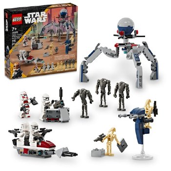 Clone Trooper and Battle Droid