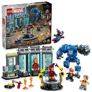 Iron Man's Laboratory Hall of Armor