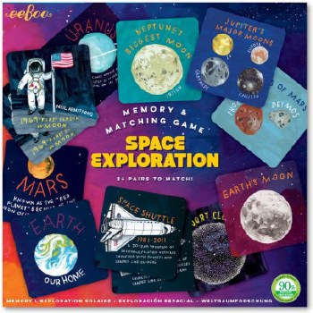 Space Memory Matching Game