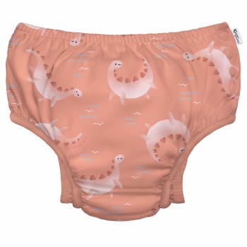 Swim Diaper Coral Dino 3T