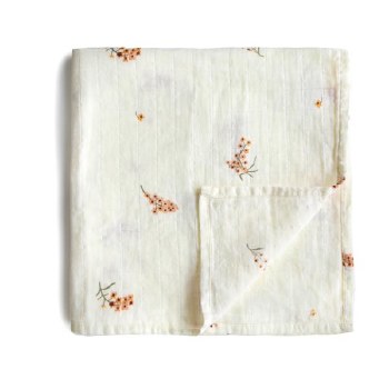 Muslin Swaddle Flowers