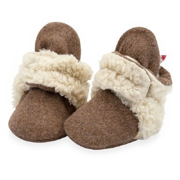 Cozie Furry Bootie Mocha 3m