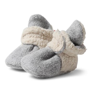 Cozie Furry Bootie Heather Grey 3m
