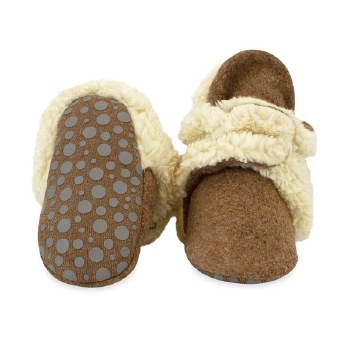 Cozie Furry Gripper Mocha 24m