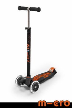 Micro Maxi LED Scooter Black/O