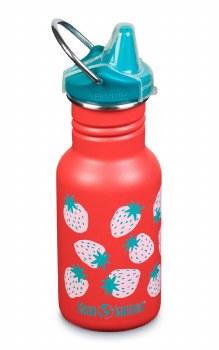 12oz Narrow Strawberry Sippy